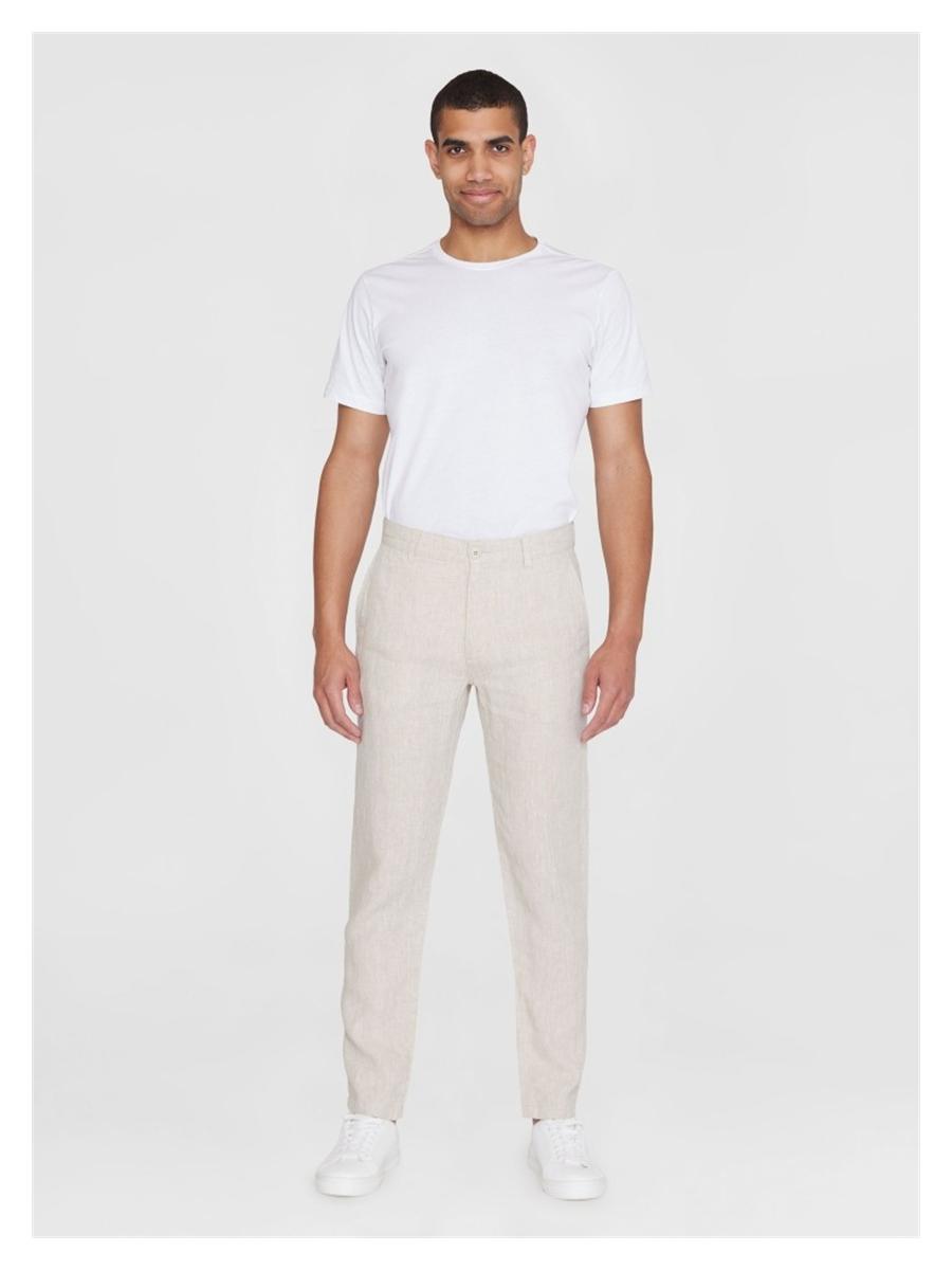 Knowledge Cotton Apparel Regular fit Hørbukser